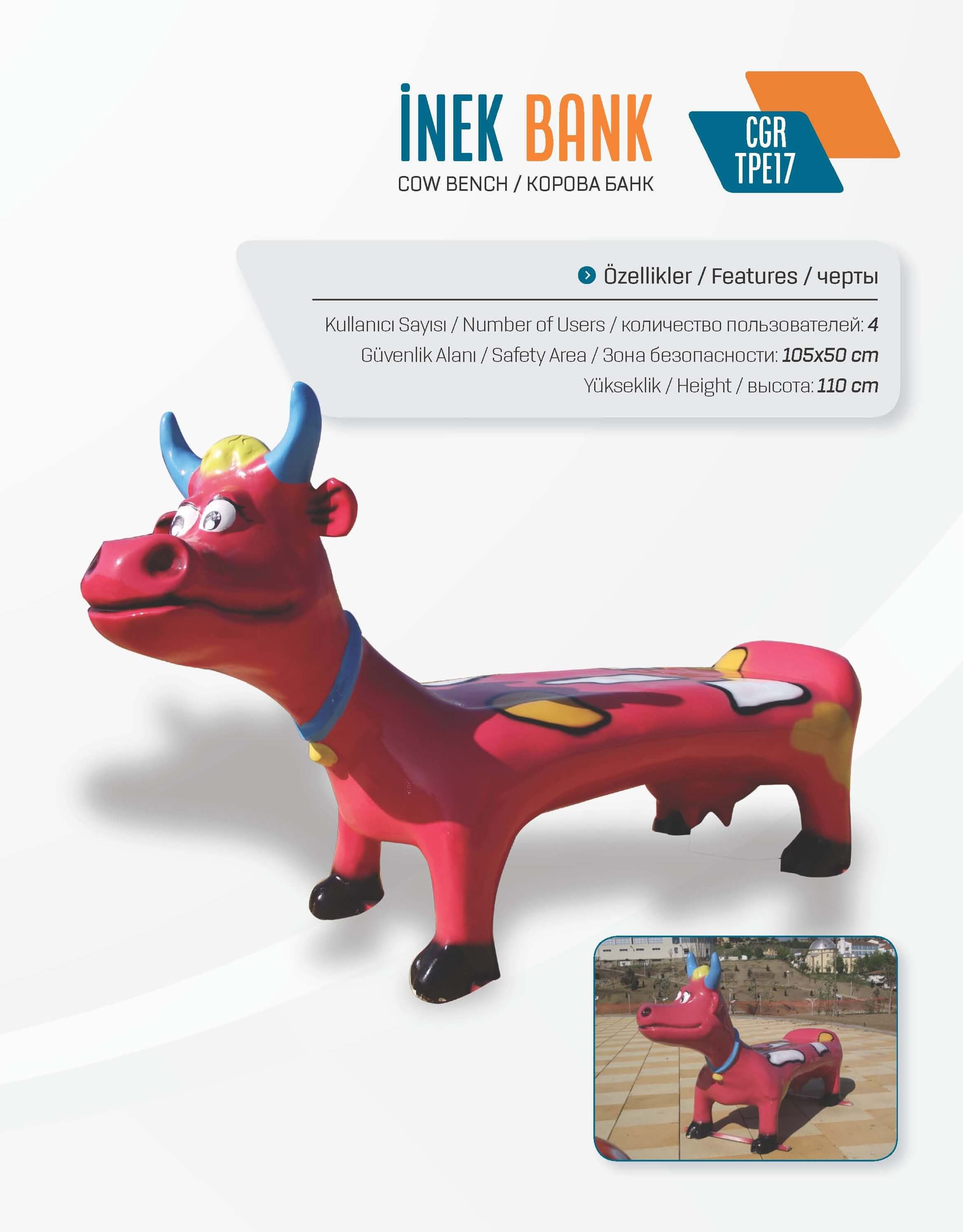 İnek Oturma Bankı – CGR TPE17