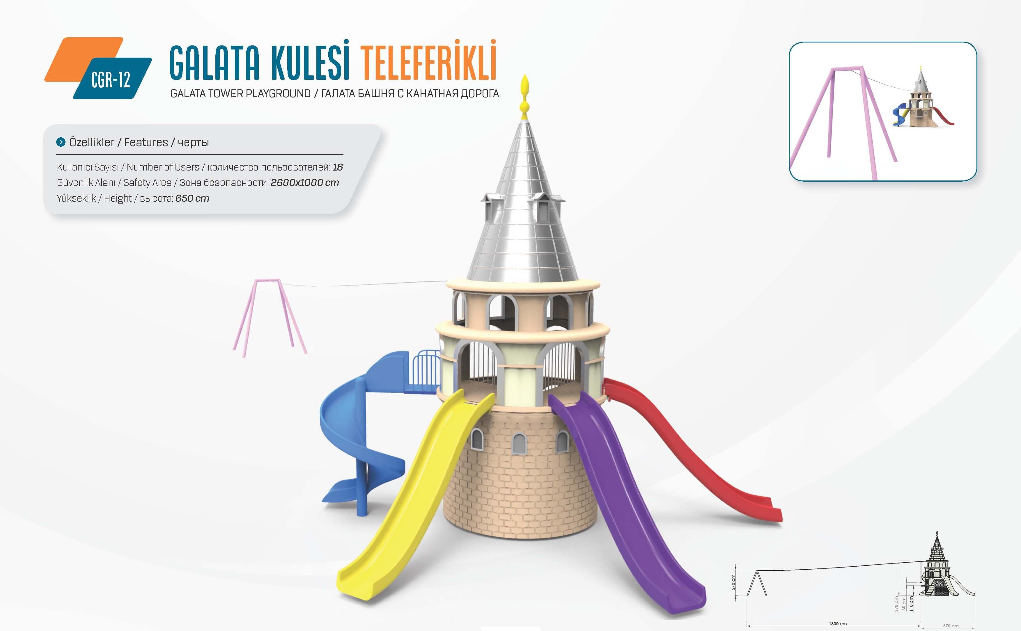 Teleferikli Galata Kulesi Çocuk Parkı – CGR 12