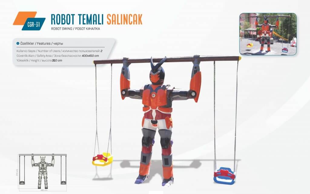 ROBOT FİGÜRLÜ SALINCAK – CGR 31