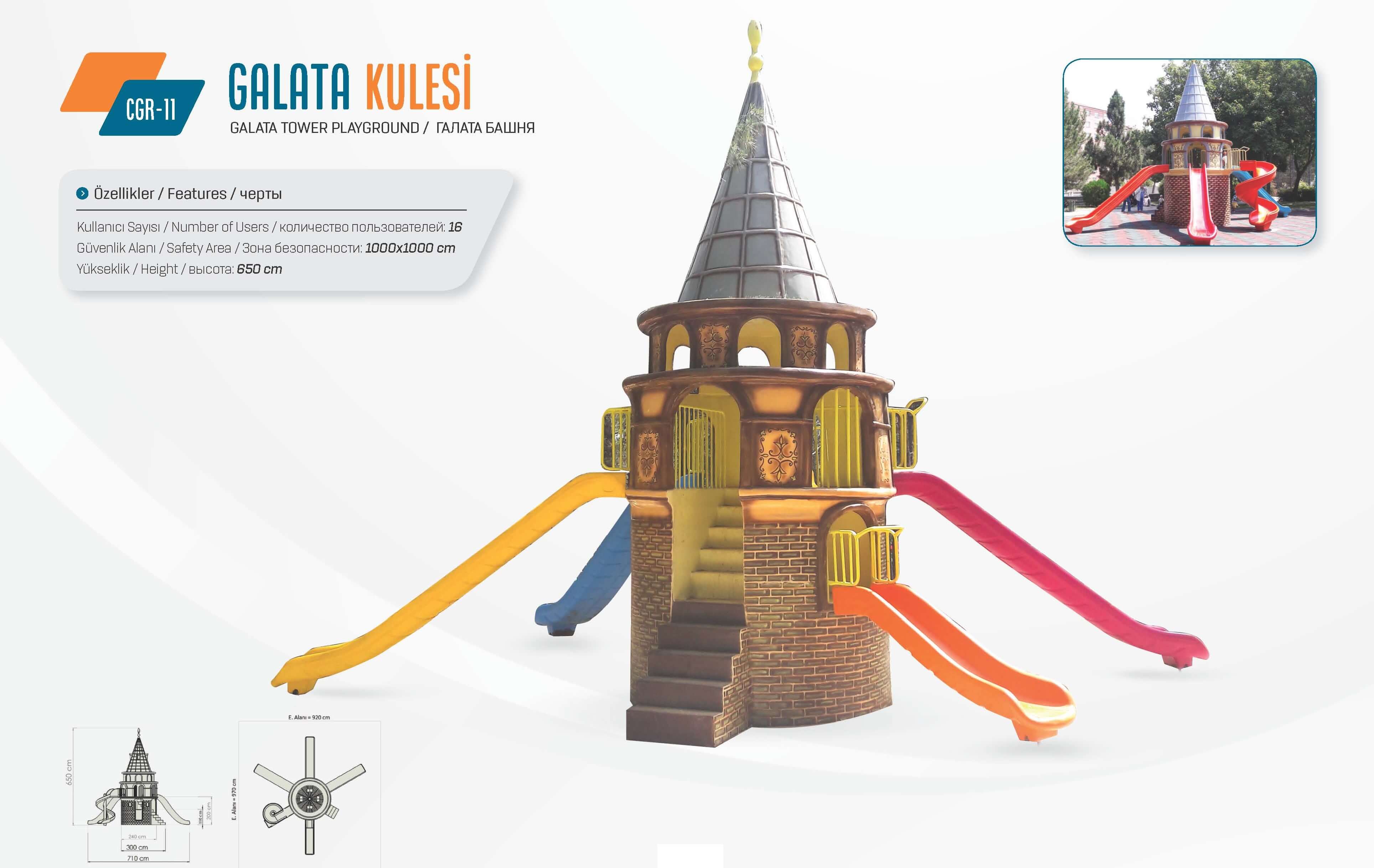 Galata Kulesi Temalı Çocuk Parkı – CGR 11