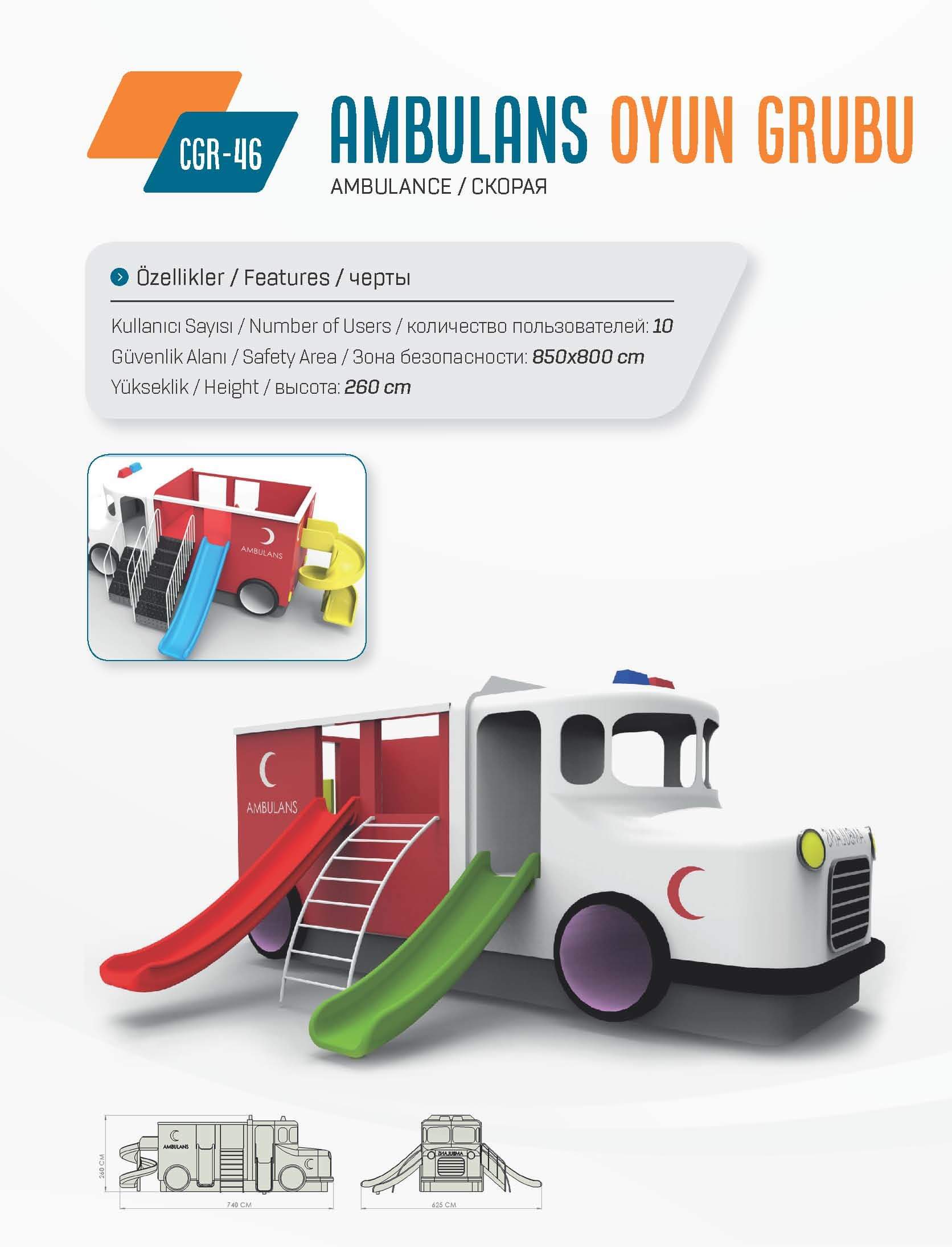 Ambulans Temalı Oyun Grubu – CGR 46