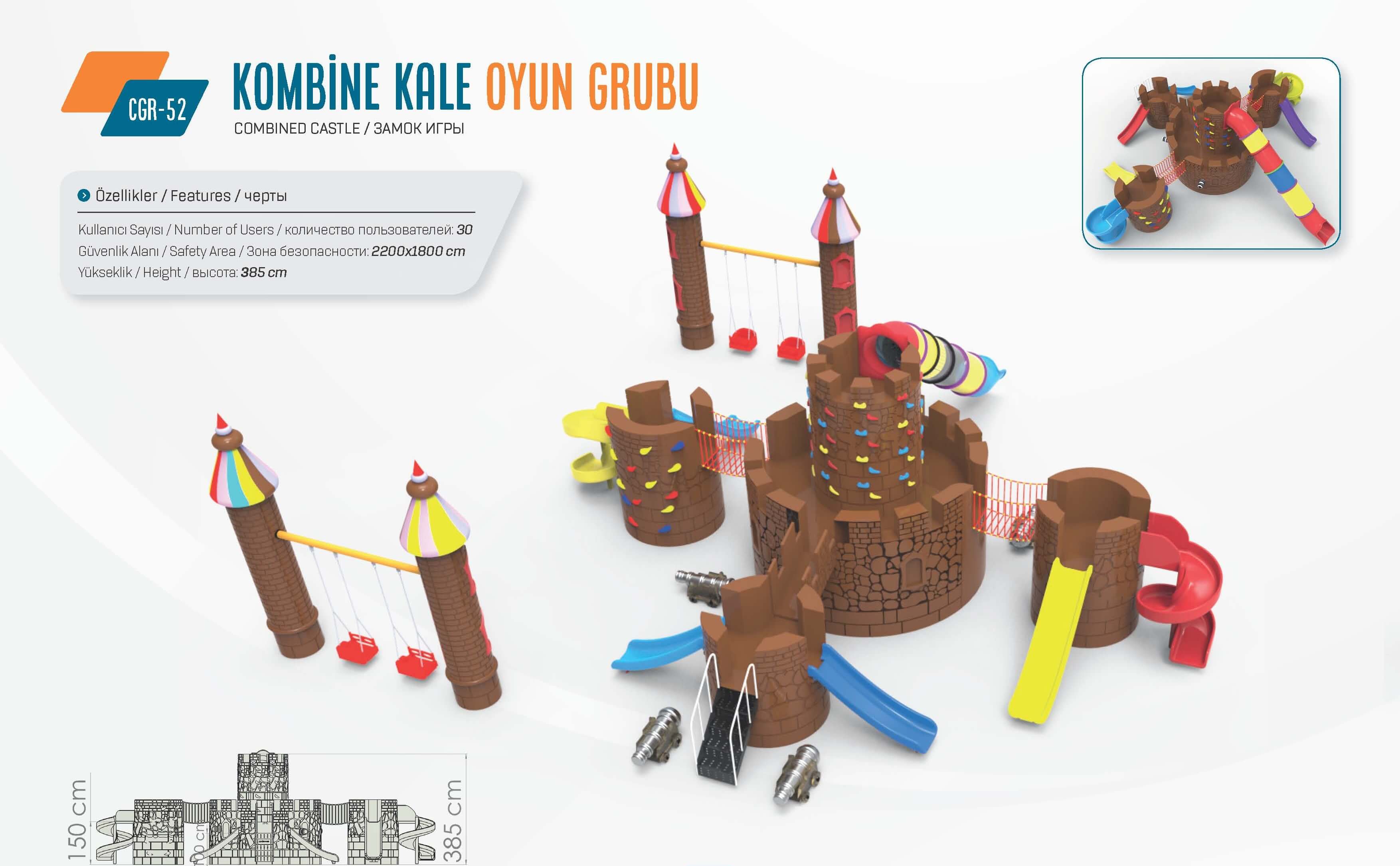 Kombine Kale Çocuk Parkı – CGR 52