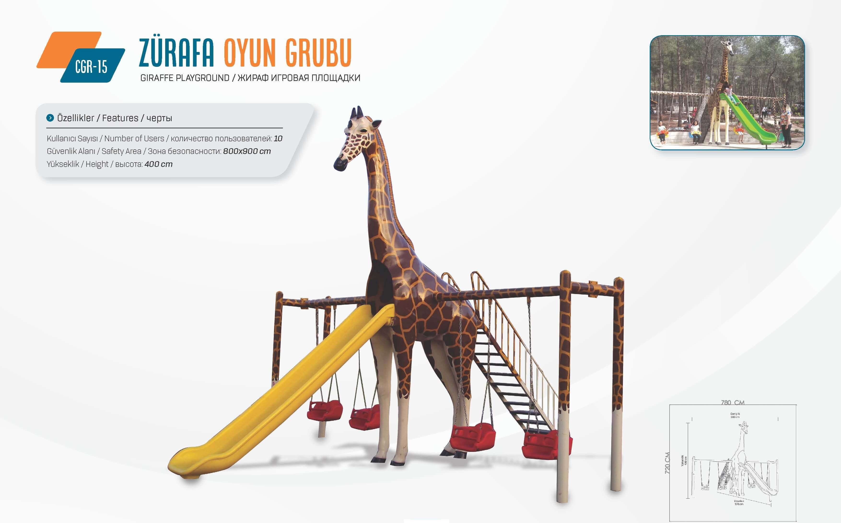Zürafa Temalı Oyun Grubu – CGR 15