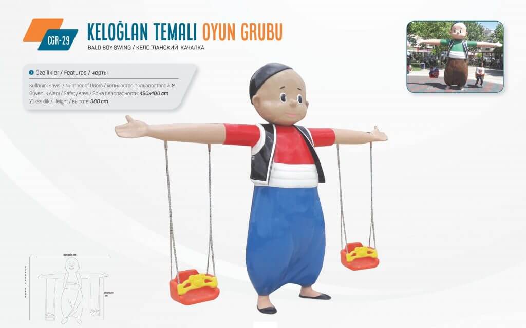 KELOĞLAN FİGÜRLÜ SALINCAK – CGR 29