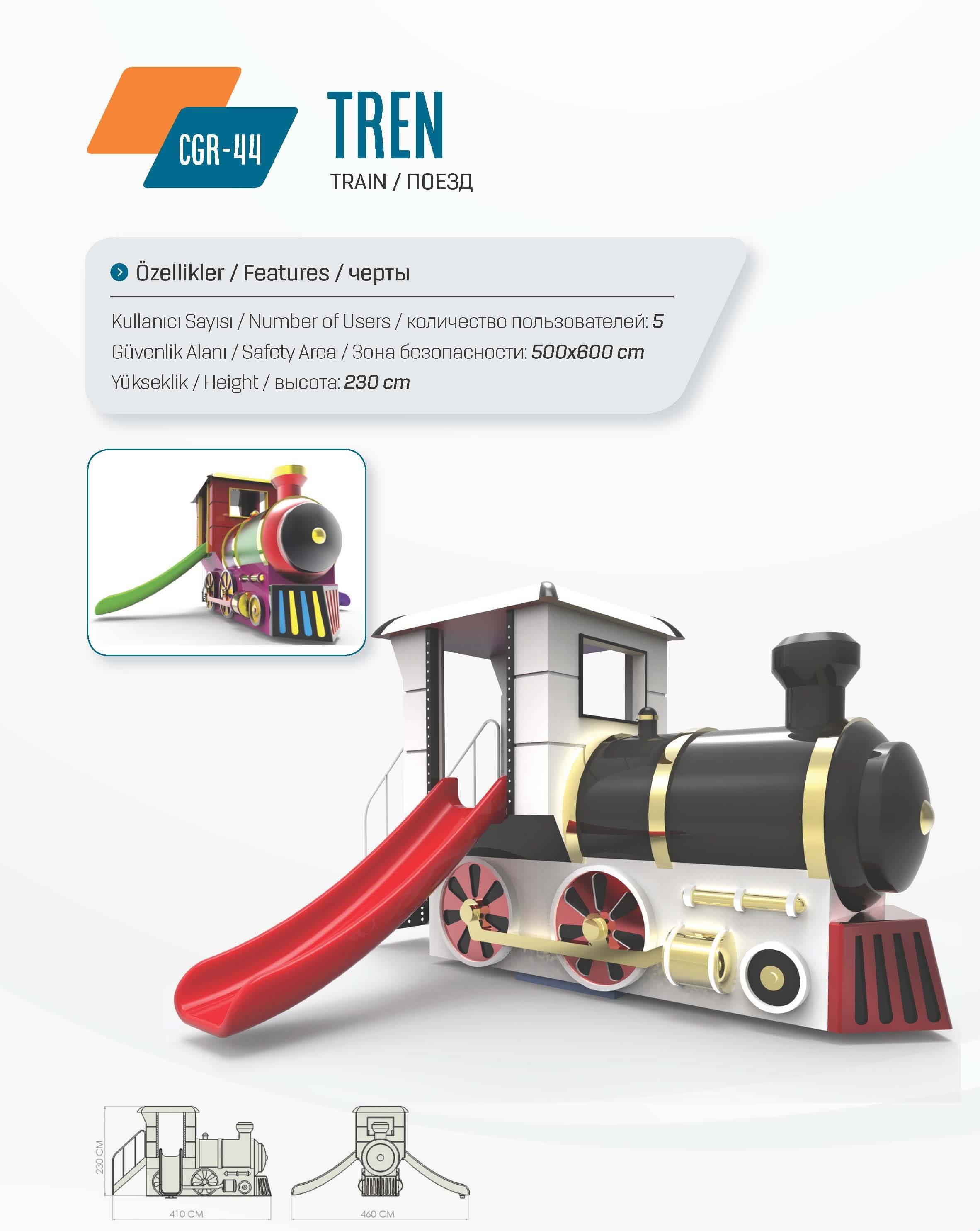 Tren Temalı Oyun Grubu – CGR 44
