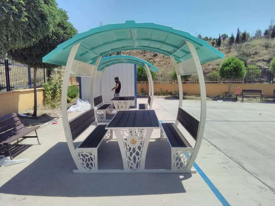 Çatılı Kompozit Piknik Masası