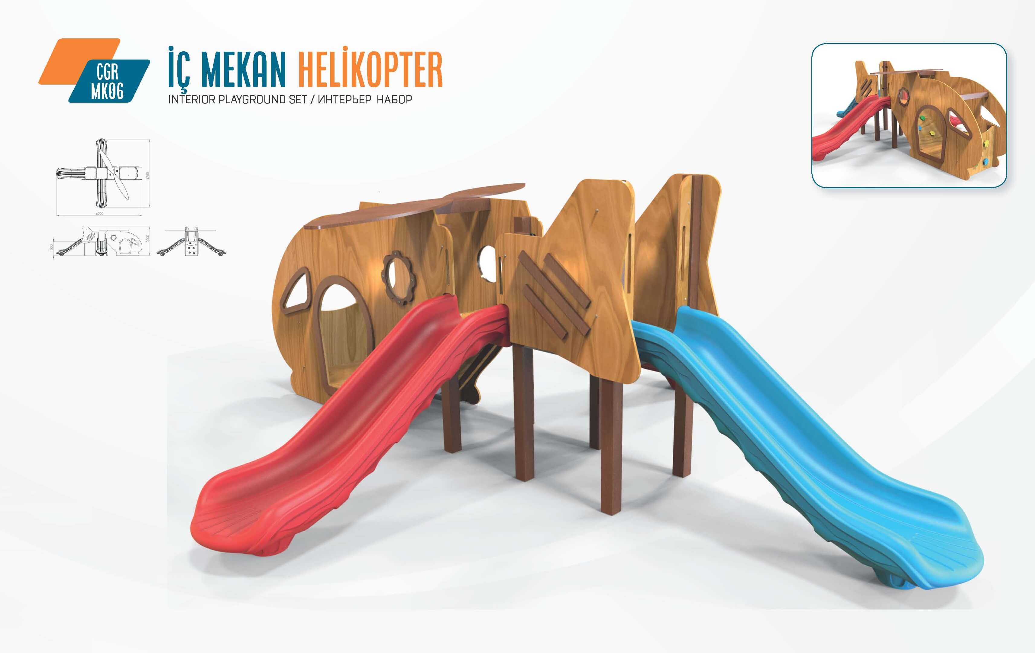 İç Mekan Helikopter Oyun Grubu – CGR MK06