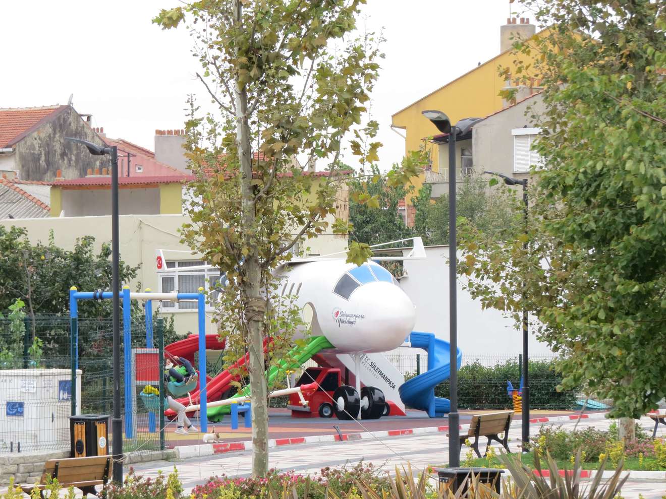 Uçak Park Dökme Kauçuk Uygulaması